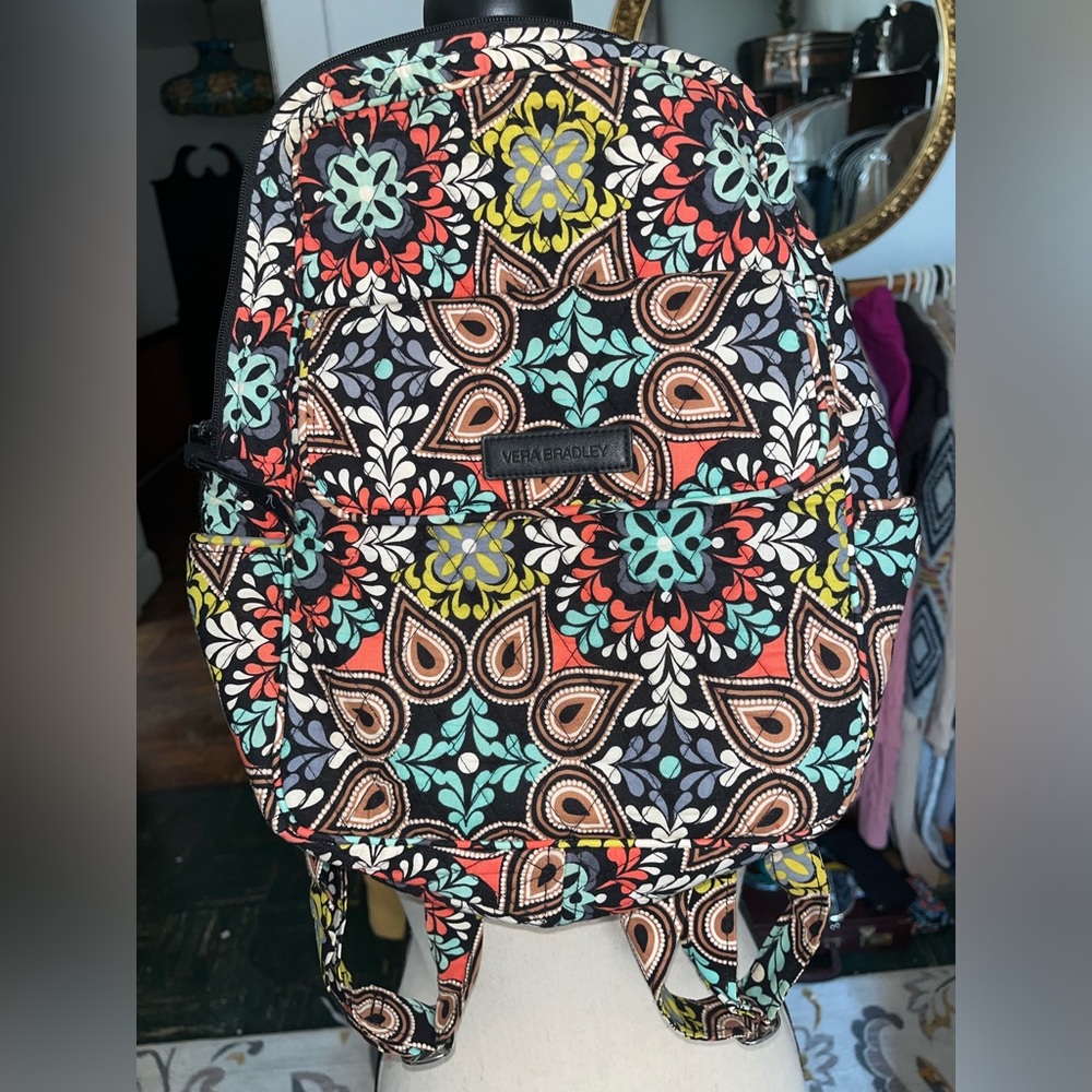 Multi color cloth back pack